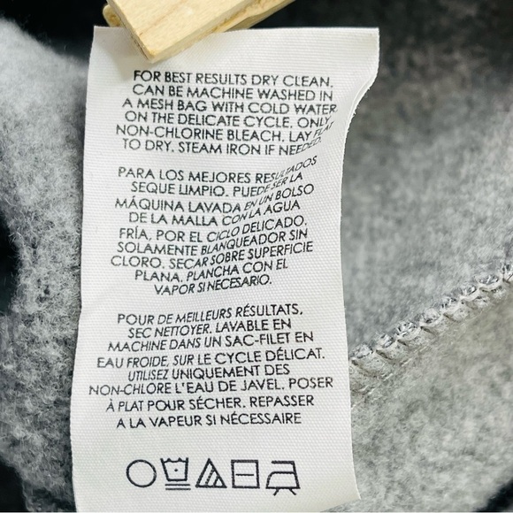 Cabi flashdance dress grey peplum sweatshirt soft women's size S style 3459 - Picture 5 of 10